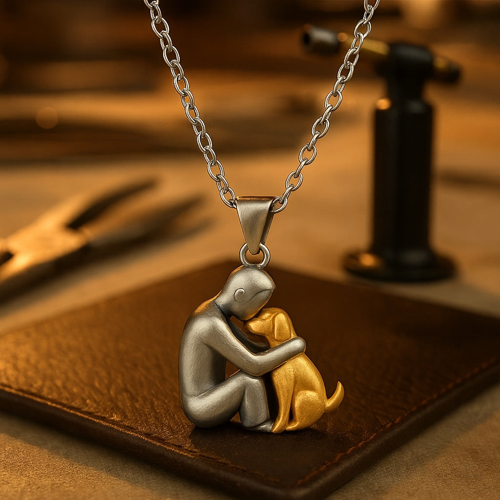 Adela — Hug Pendant Necklace