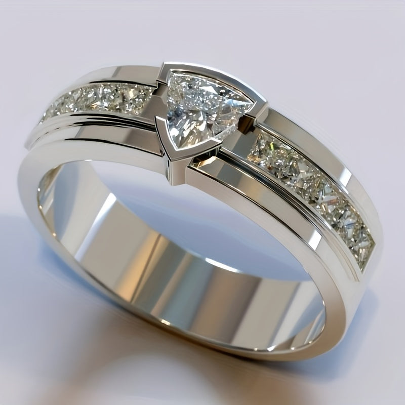 Nyla — Radiant Rhinestones Silver Ring