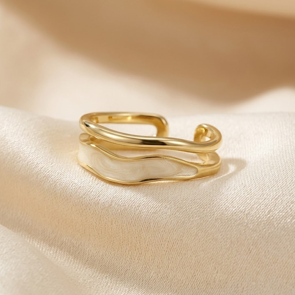 Eugenie — Sculptural Gold Ring
