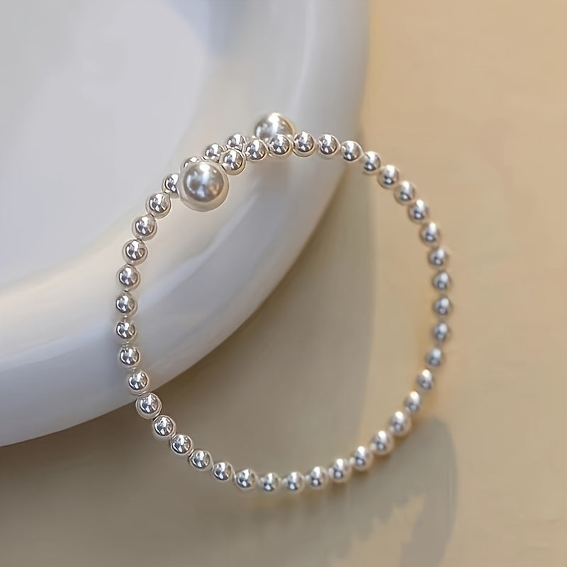 Bernadette — Retro Pearl Bracelet
