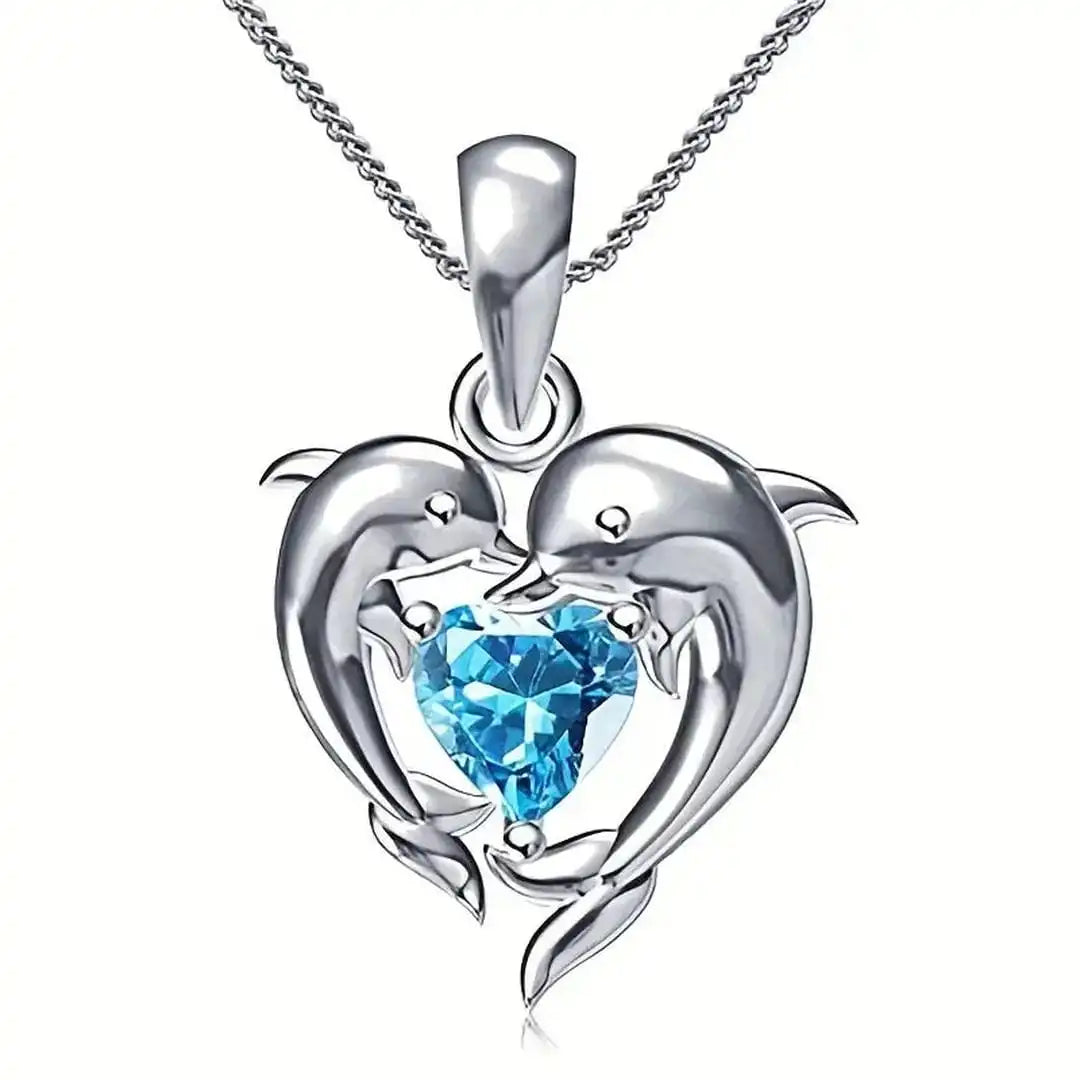 Helia — Oceanheart Twins Necklace
