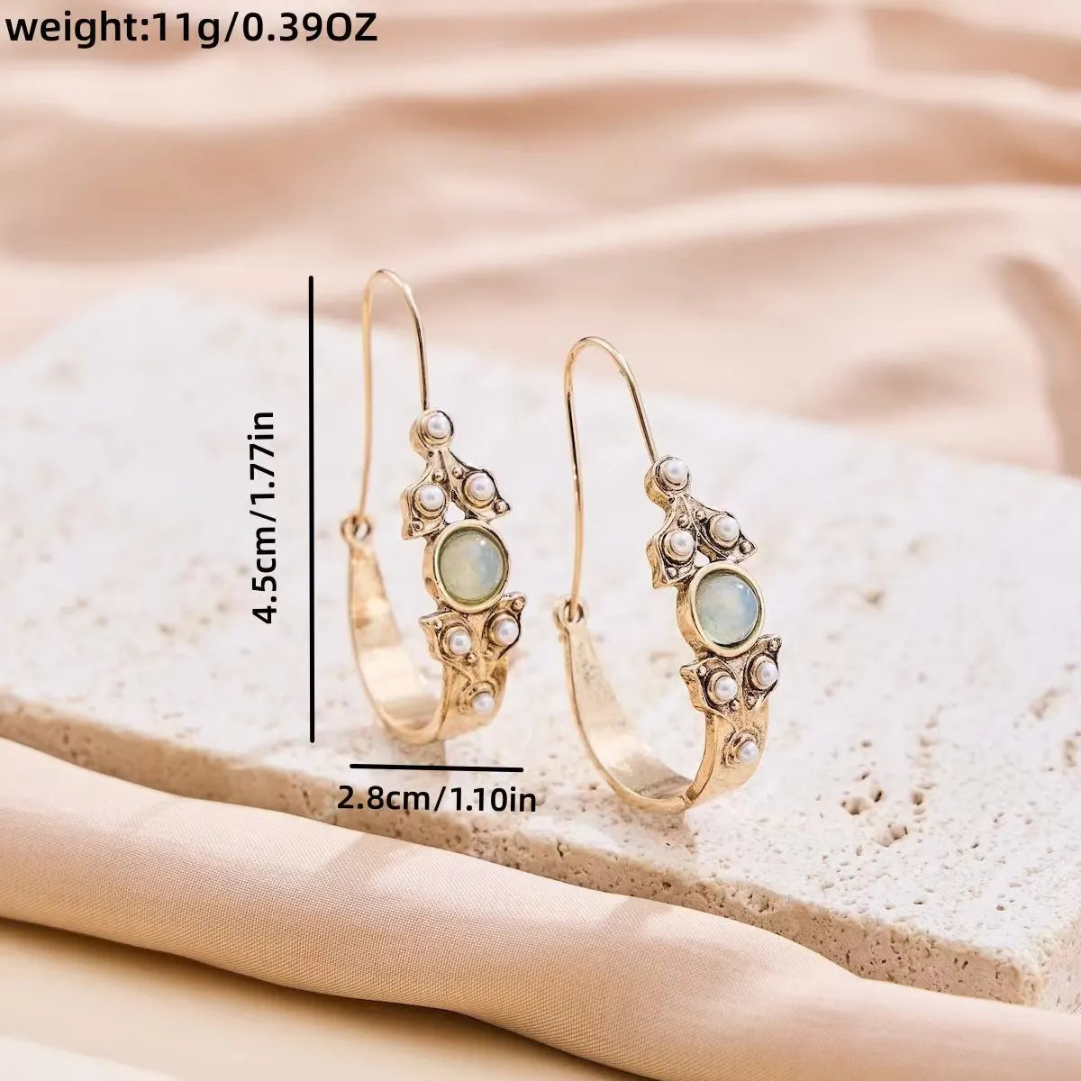 Fashion Retro Ethnic Style Pendant Earrings