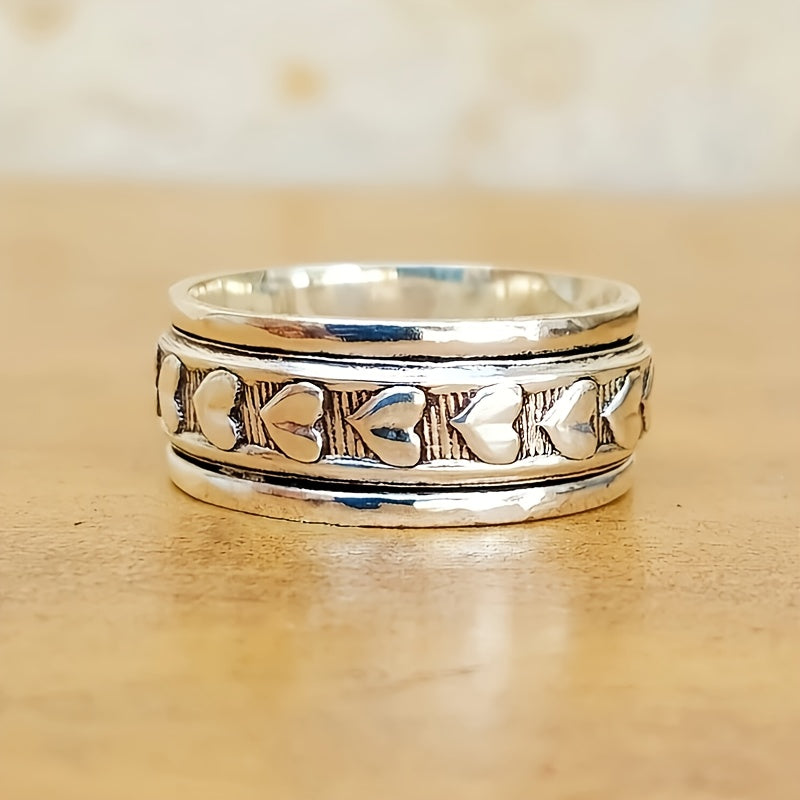 Robin — Vintage Boho Heart Ring
