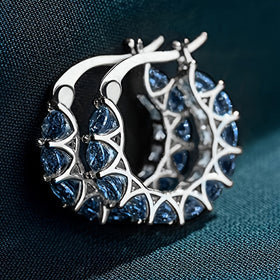 Silver & Blue