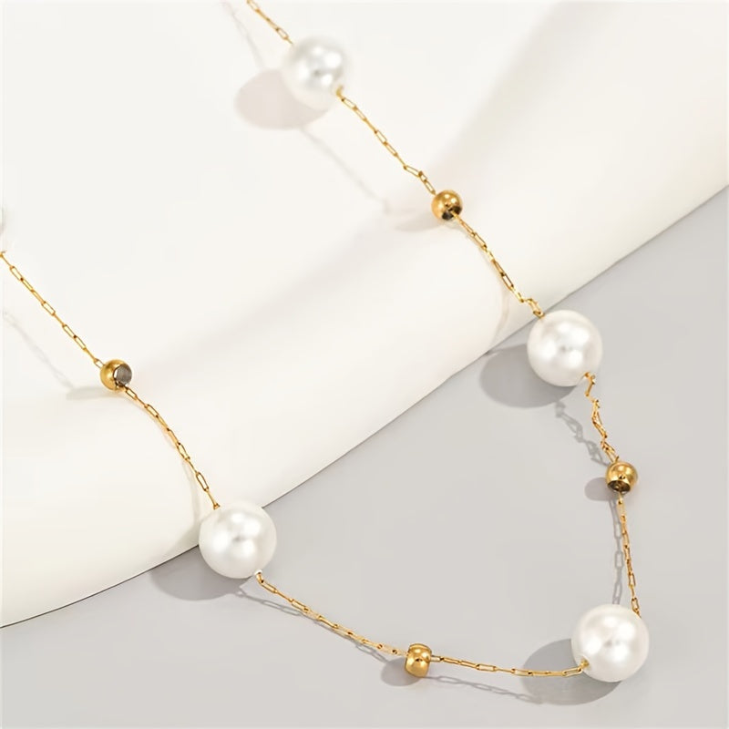 Rosalind — Baroque Pearl Bead Necklace