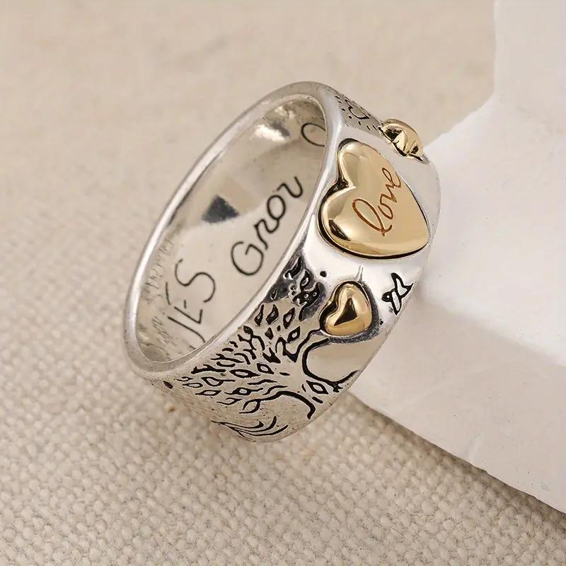 Calla — Vintage Bohemian Ring with Heart