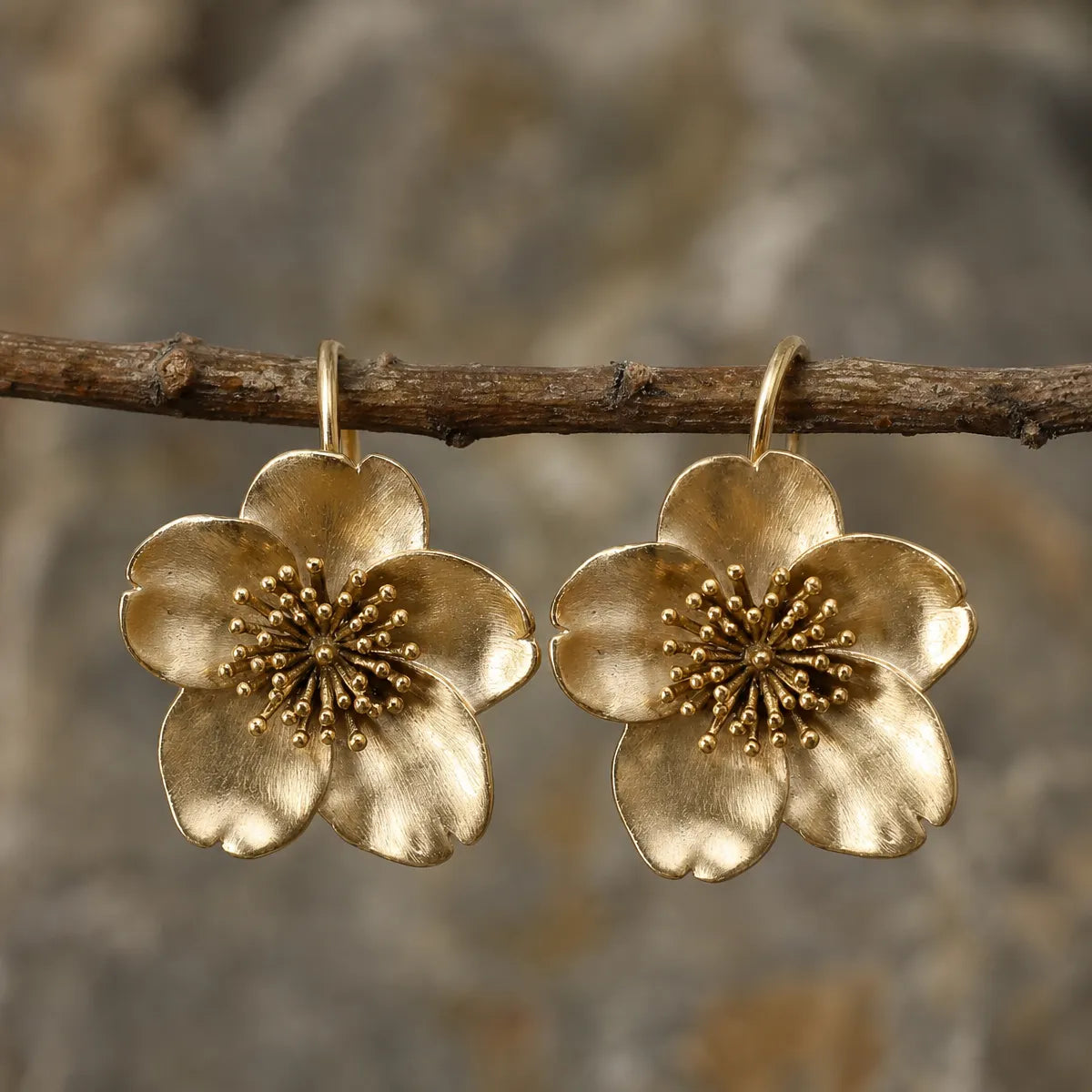 Vintage Flower Earrings