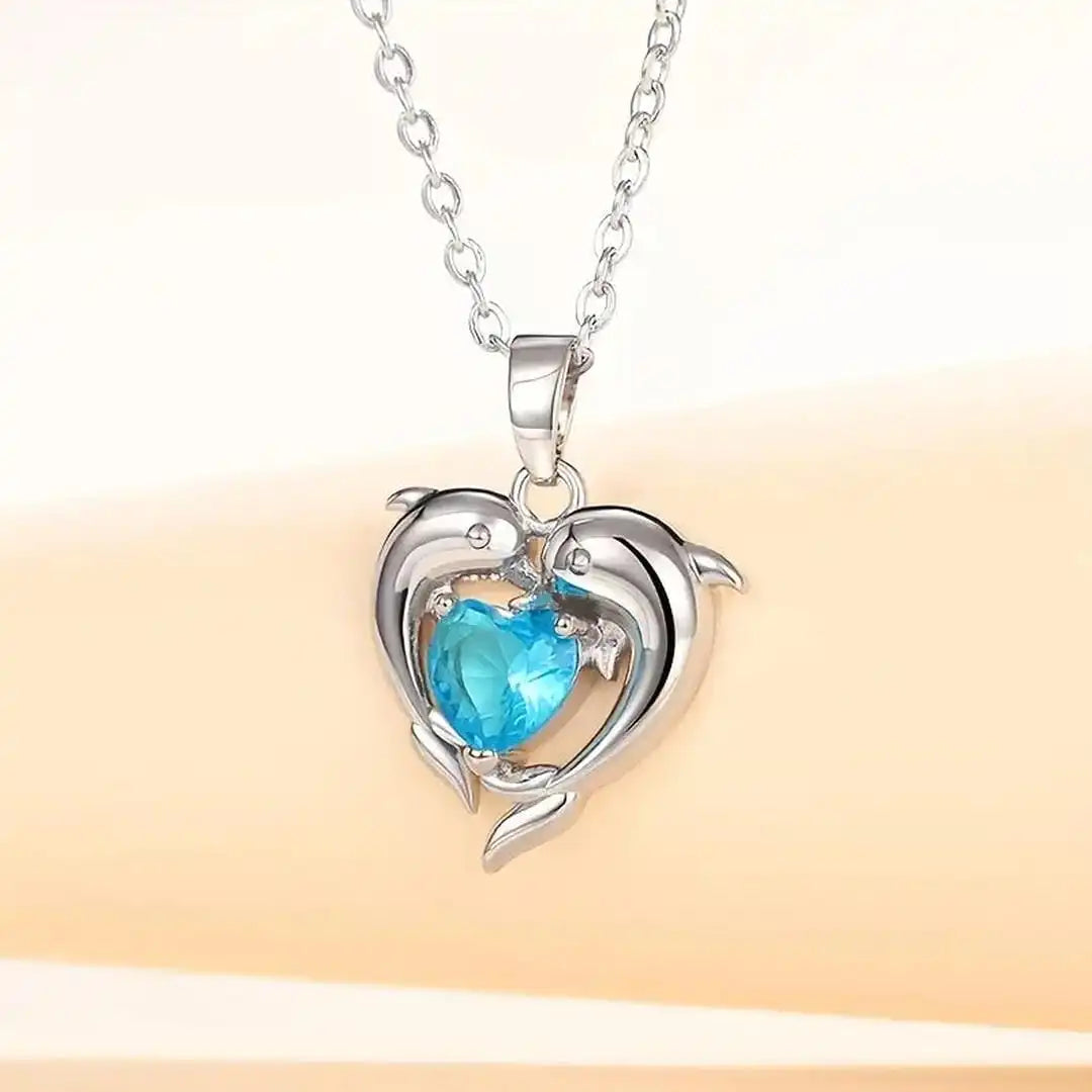 Helia — Oceanheart Twins Necklace