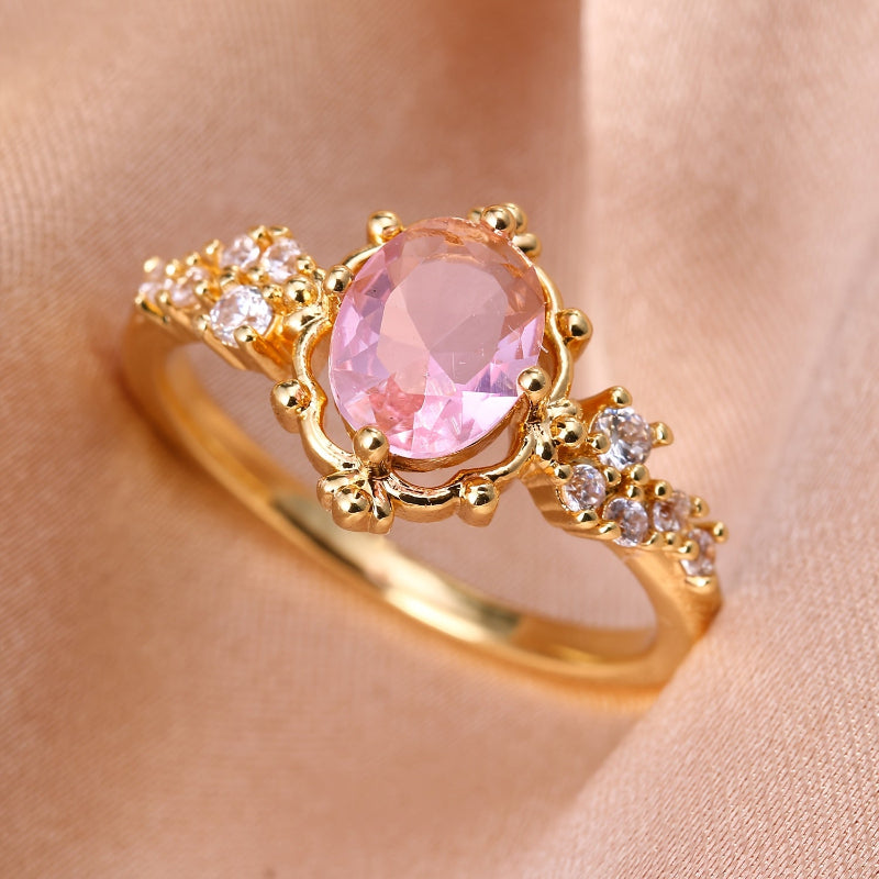 Bryony — Exquisite Halo Statement Ring