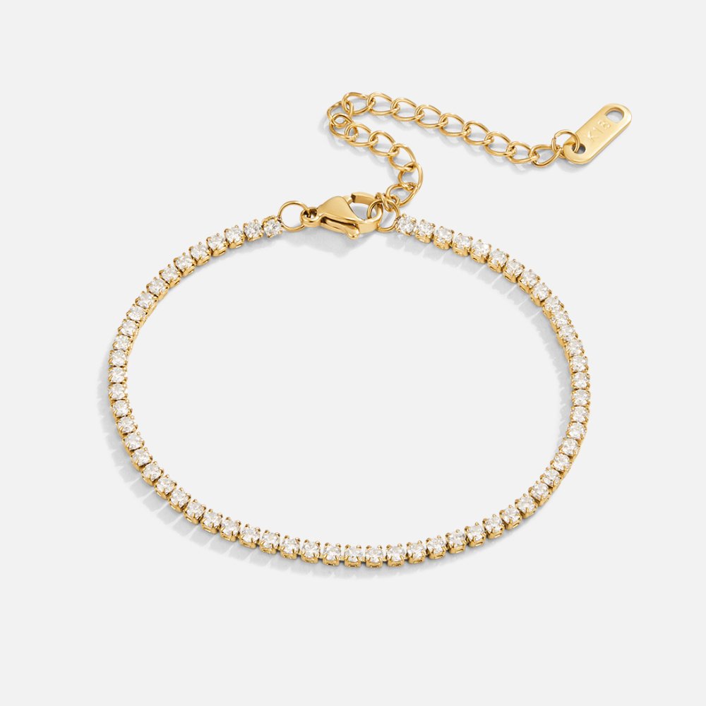 Concetta — Gold Tennis Bracelet