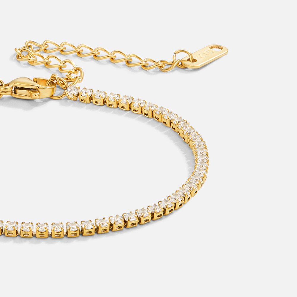 Concetta — Gold Tennis Bracelet
