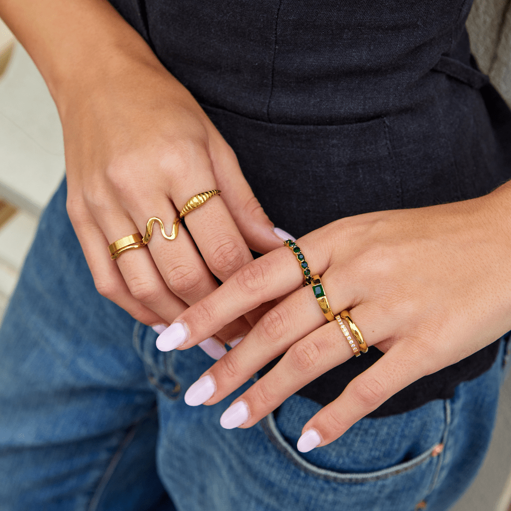 Iole — Emerald Beauty Crystal Ring