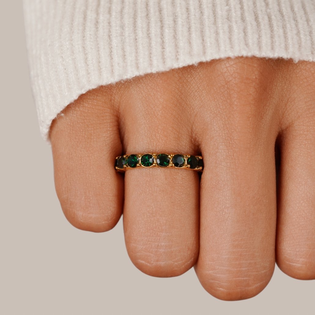 Iole — Emerald Beauty Crystal Ring