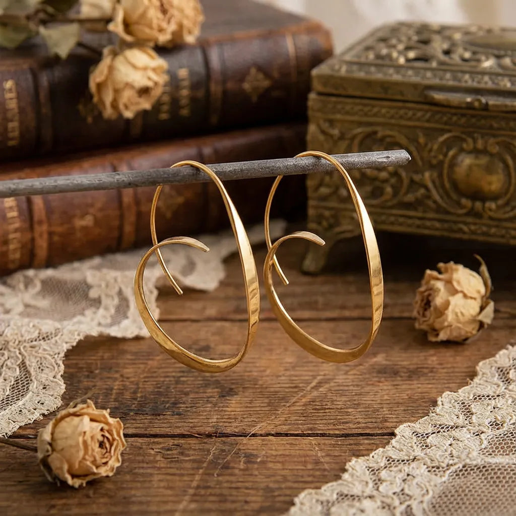 Spiral Shaped Earrings
