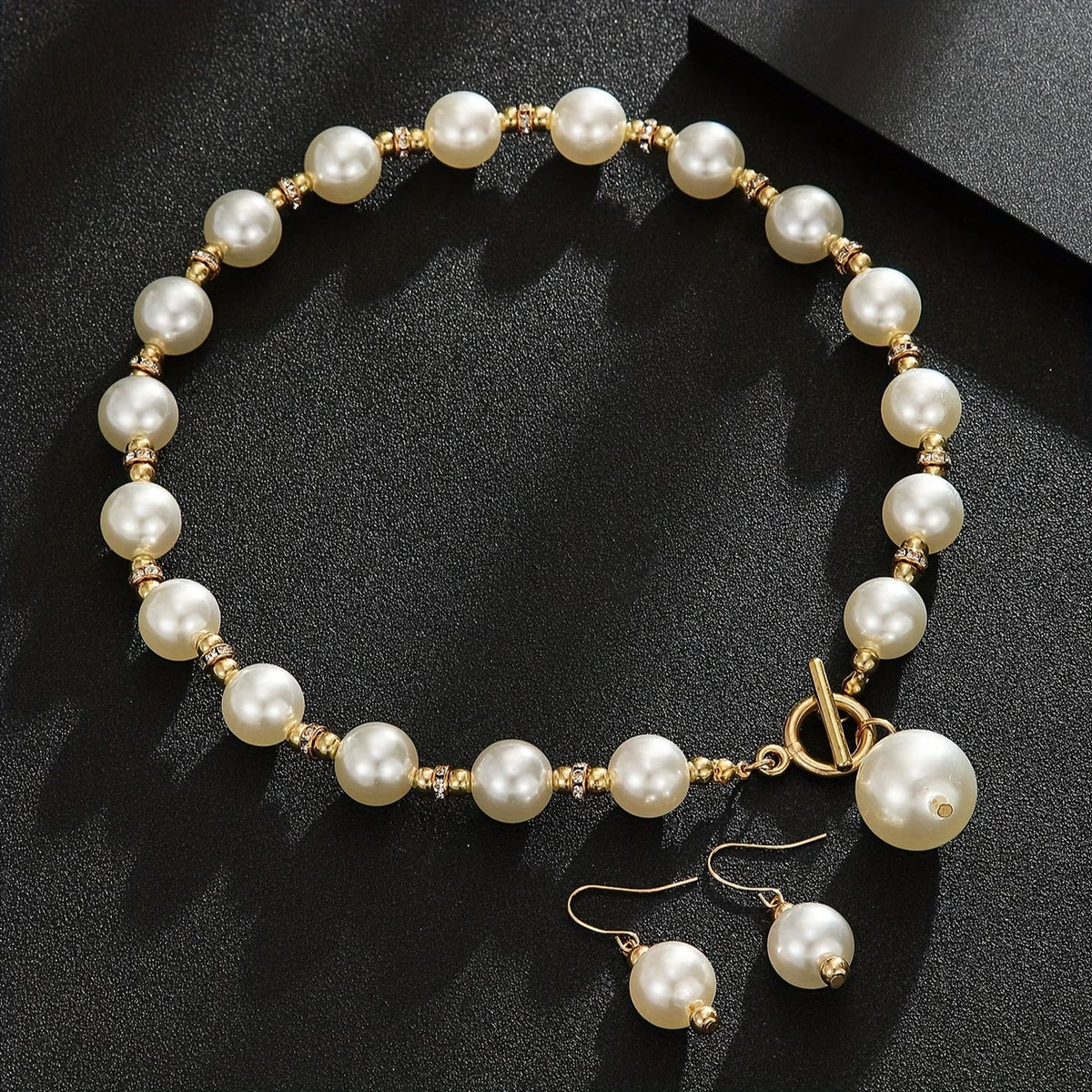 Lavinia — Chunky Pearl Necklace Set