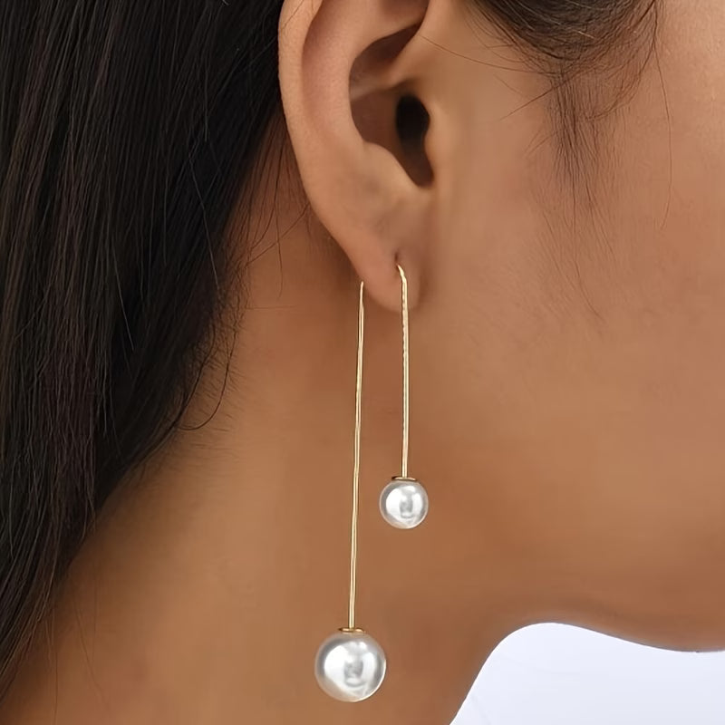 Hazel — Radiant Pearl Statement Earrings