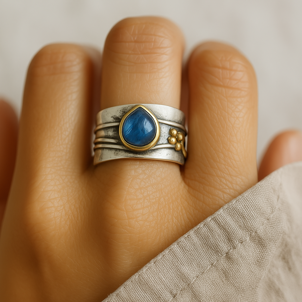 Heidi — Vintage Sapphire-Blue Ring