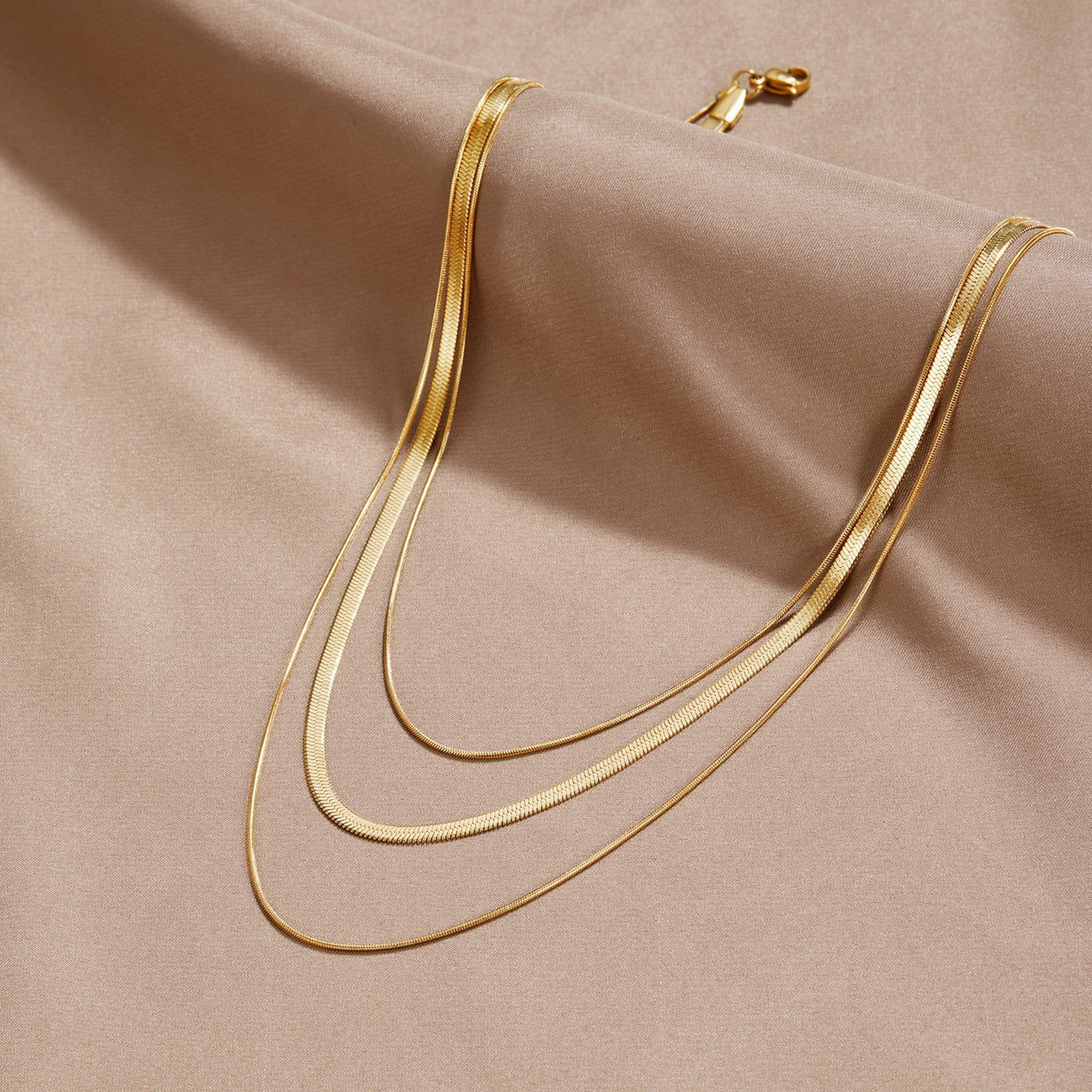 Giuliana — Multi-Layered Gold Chain Necklace
