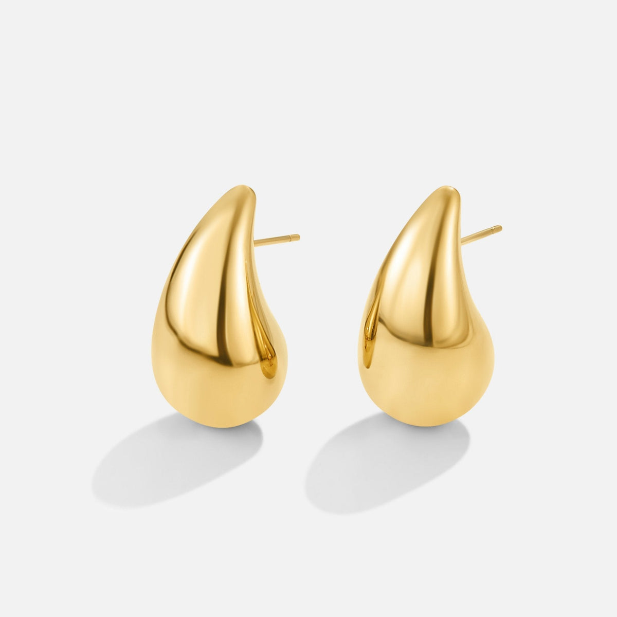 Isla — Gold Teardrop Earrings
