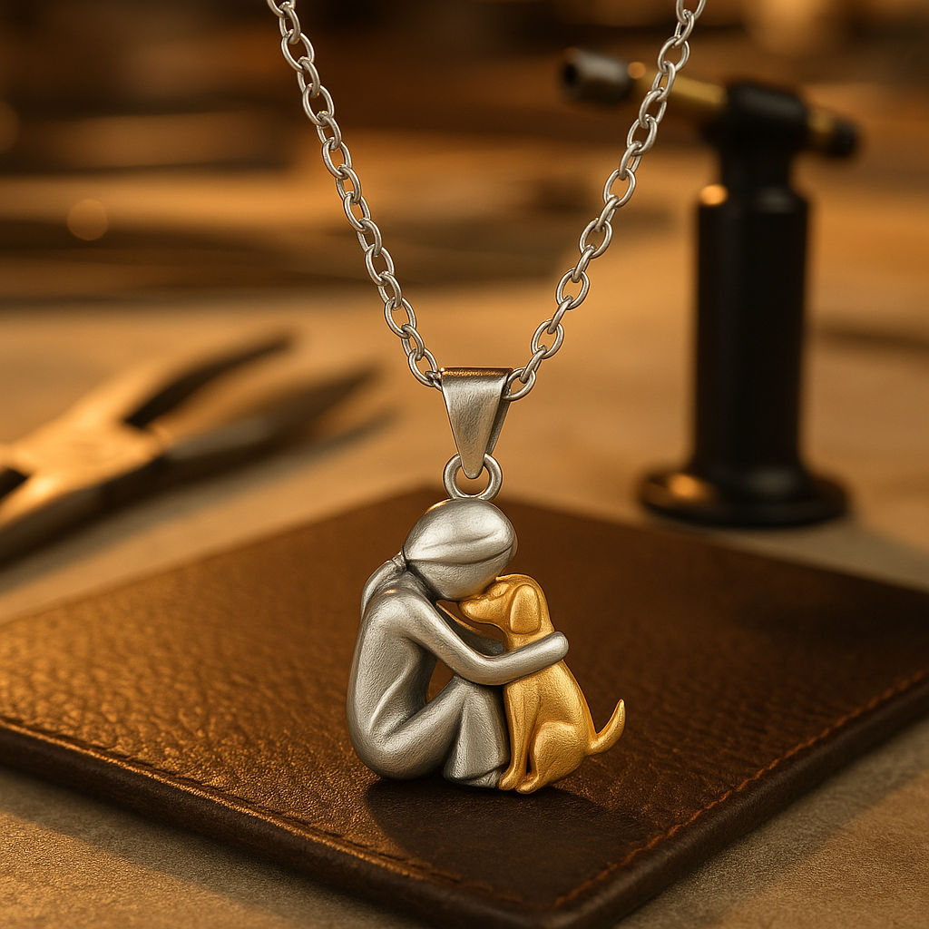 Adela — Hug Pendant Necklace
