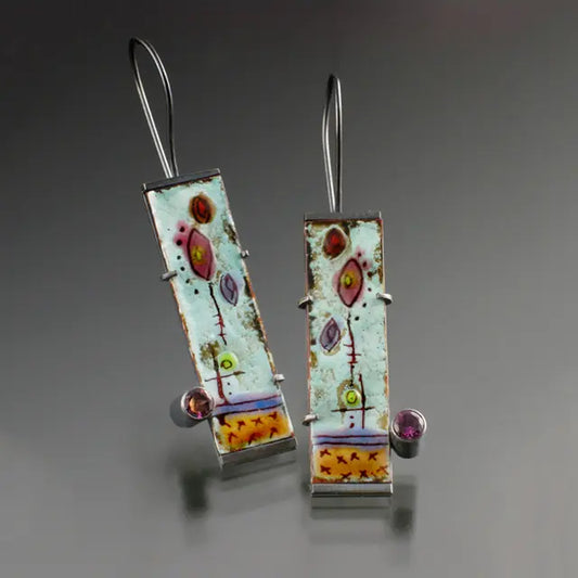Sylvie Antique Enamel Heritage Drops