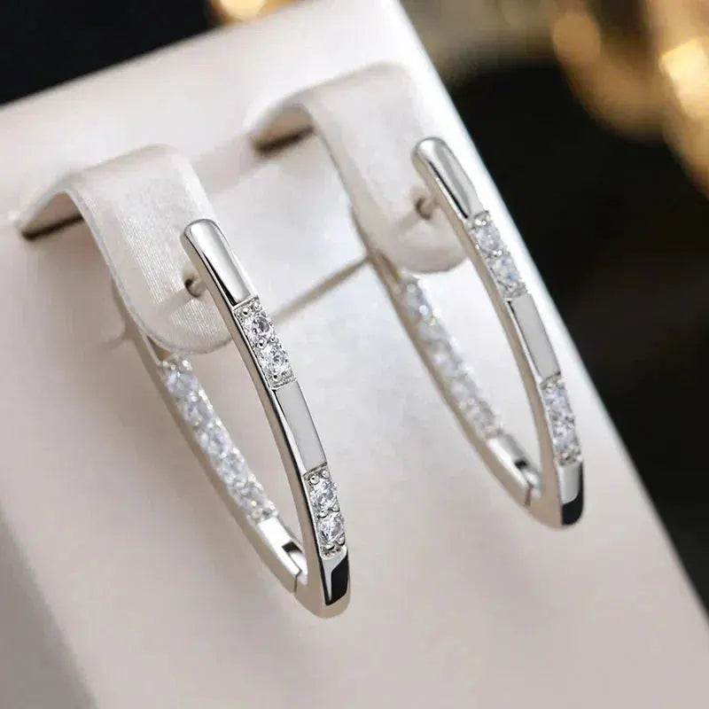 Kira — Elegant Zirconia Earrings
