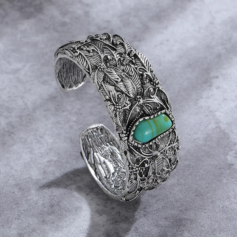925 Silver Turquoise Bracelet