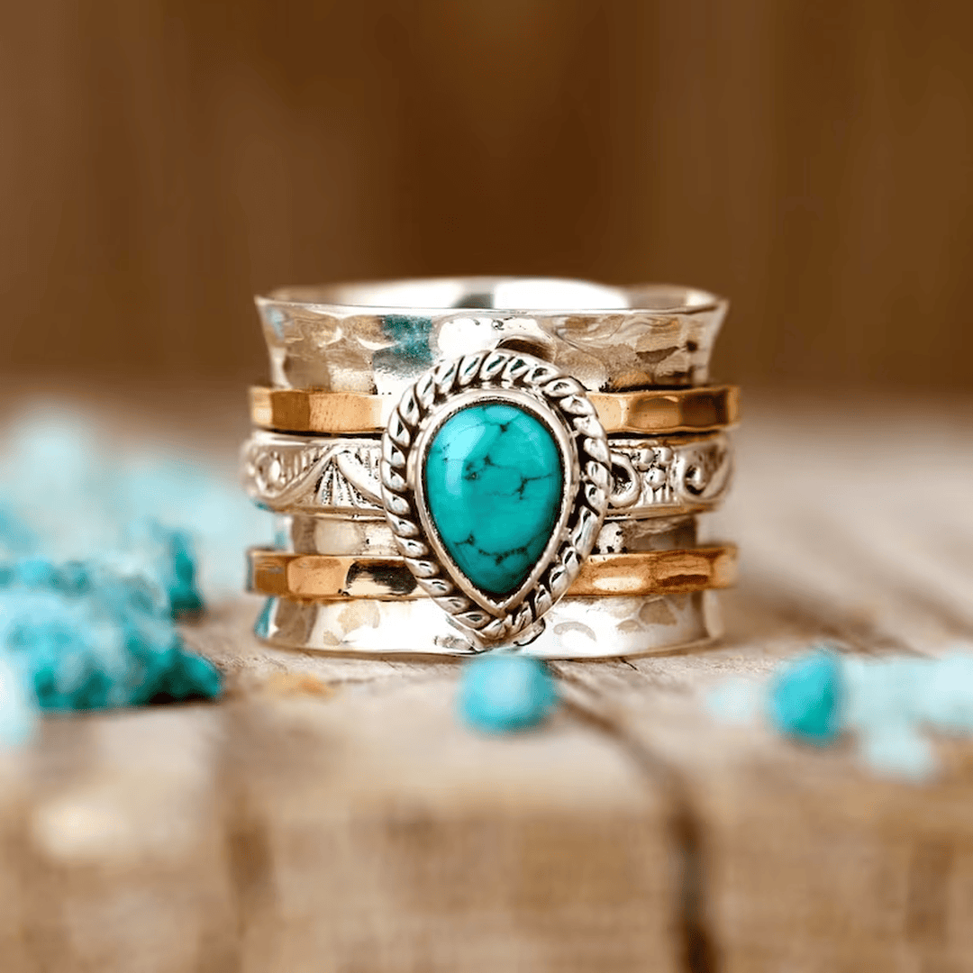 CF Component — Antique Turquoise Ring