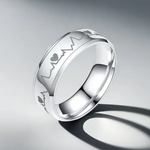 Ramona — 'Forever In My Heart' Silver Band Ring