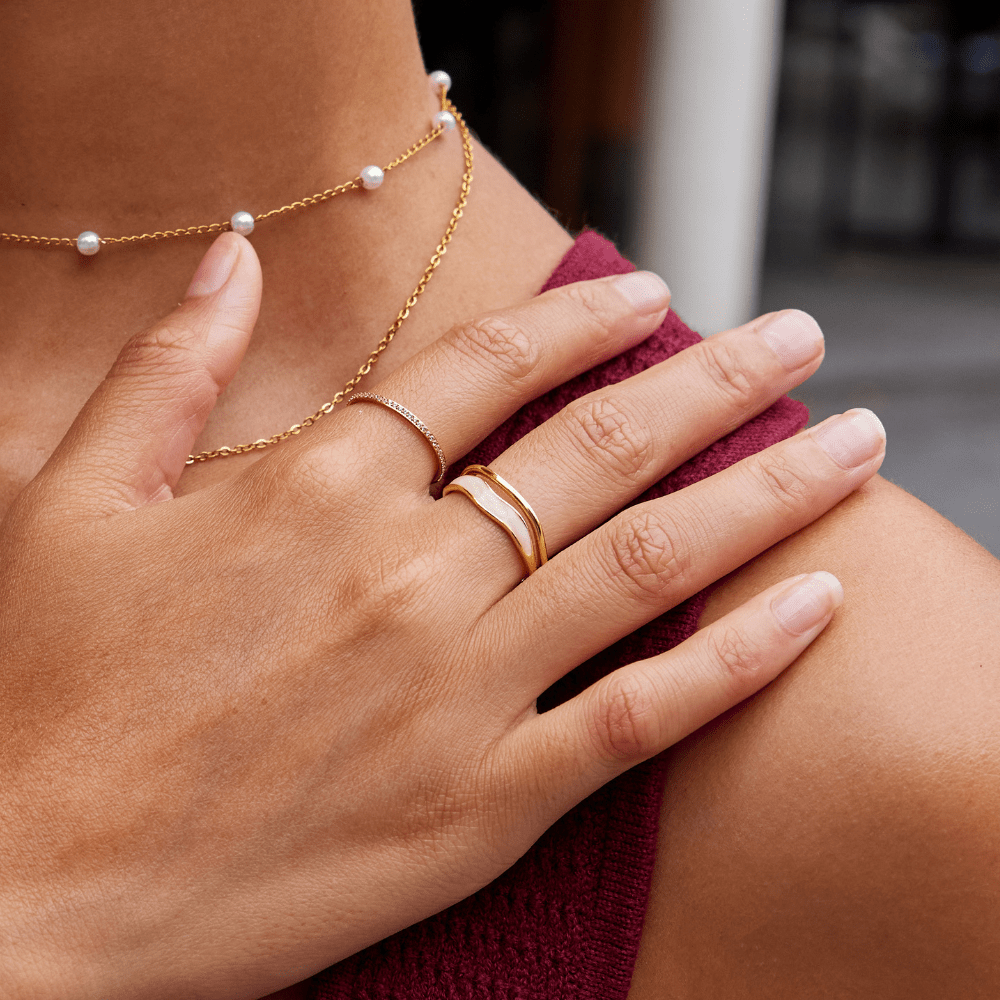 Pamela — Layered Sahara Ring