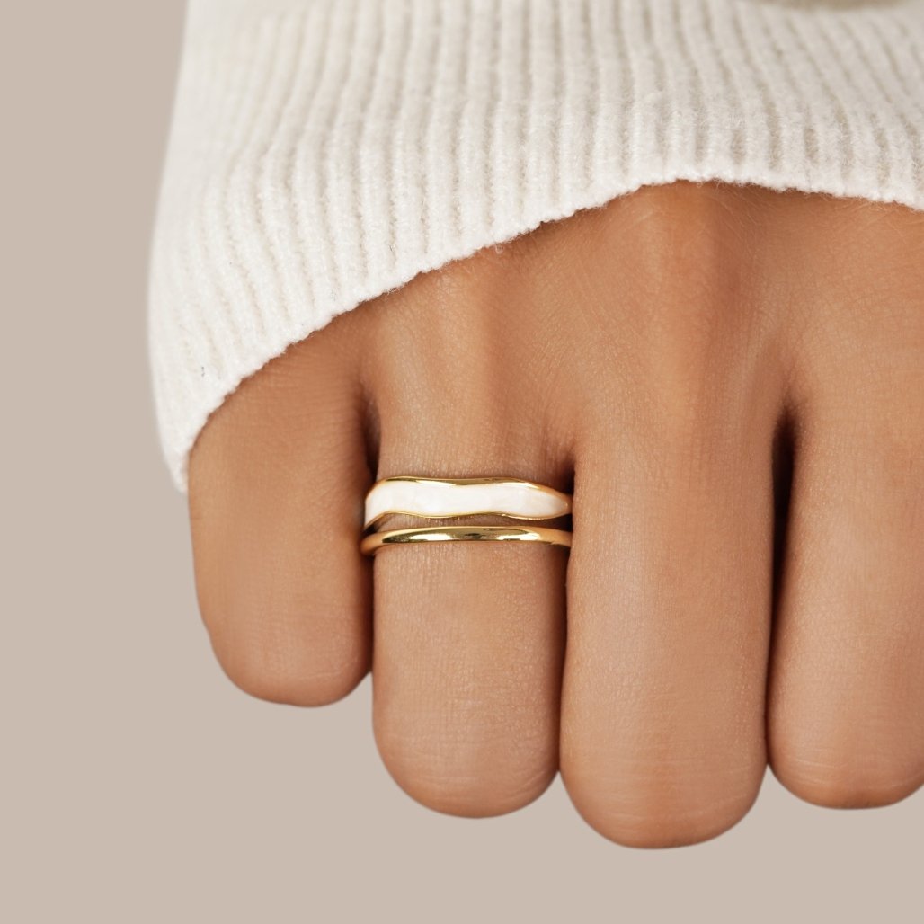 Pamela — Layered Sahara Ring