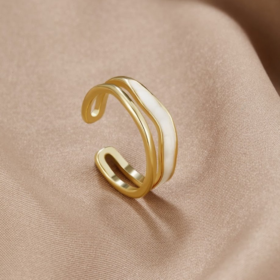 Pamela — Layered Sahara Ring