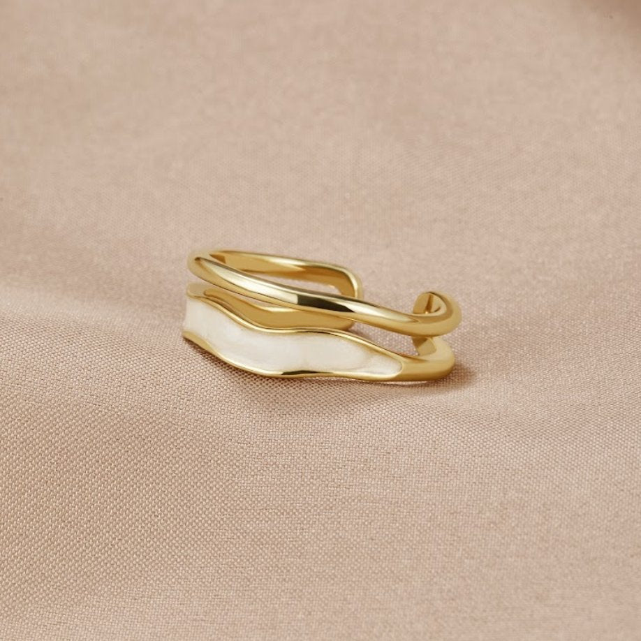 Pamela — Layered Sahara Ring