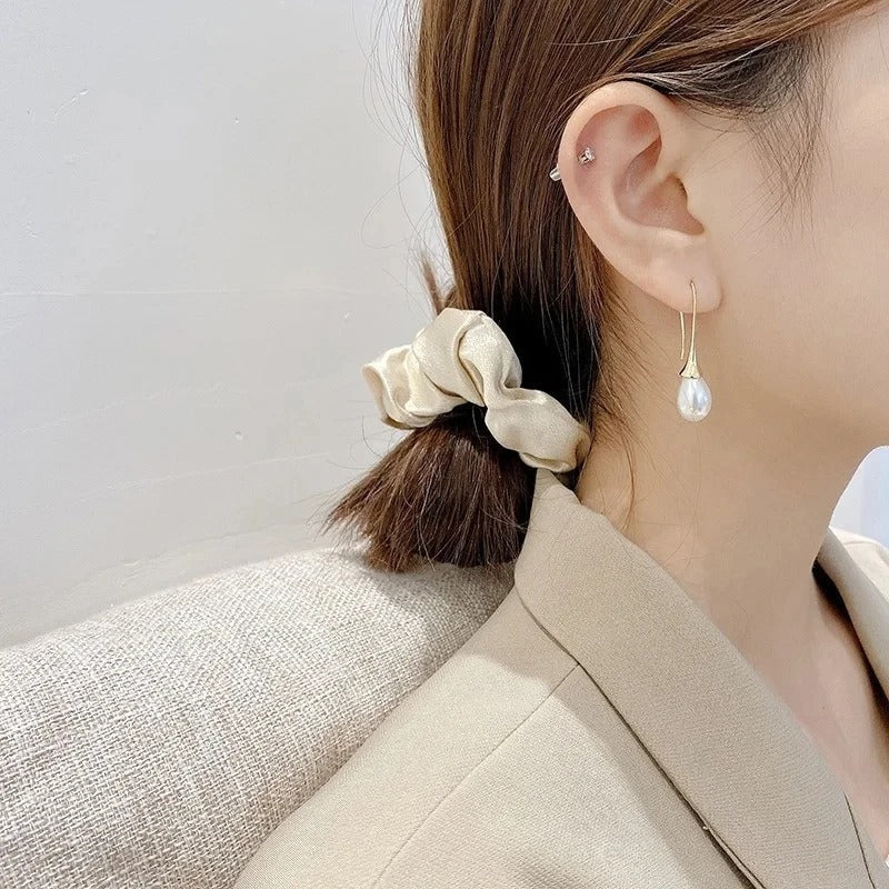 Carol — Classic Pearl Drop Earrings