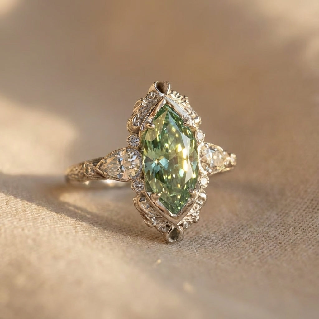 Indigo — Noble Bloom Ring