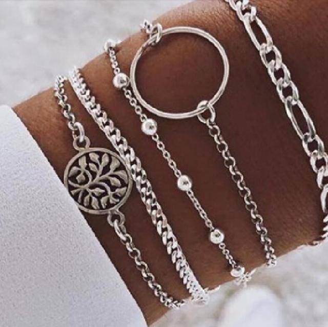 Premium Unique 5-Piece Bracelet Set