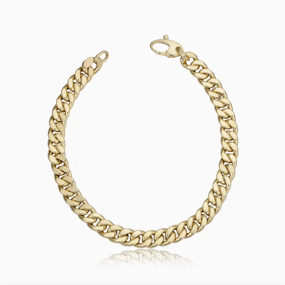 Persia — Classic Cuban Gold Bracelet