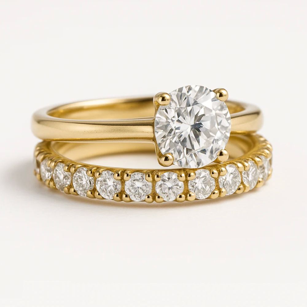 Savaya — Gold Ring Set