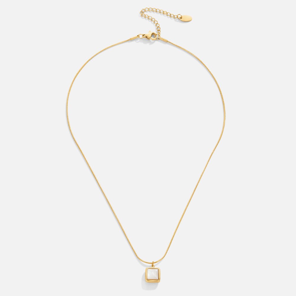 Maura — Moonstone Pendant Necklace