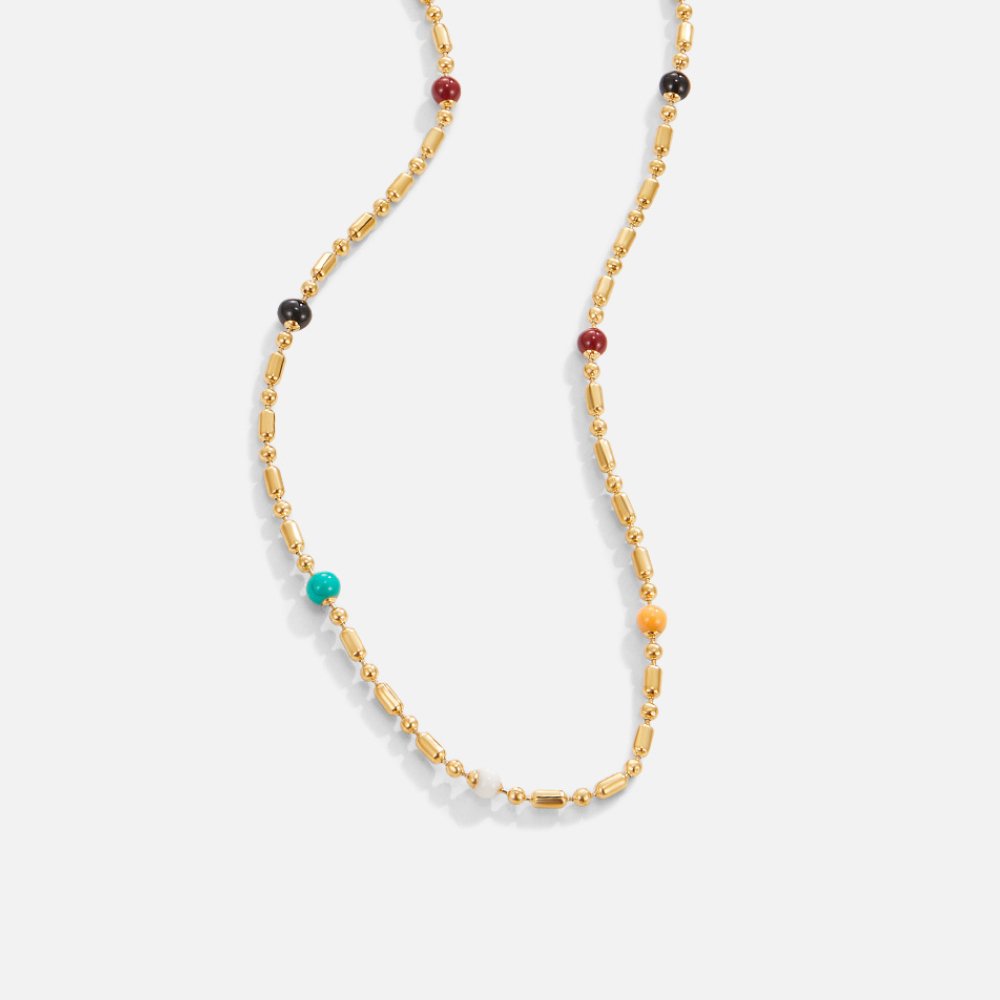 Isotta — Multi-Color Stone Necklace