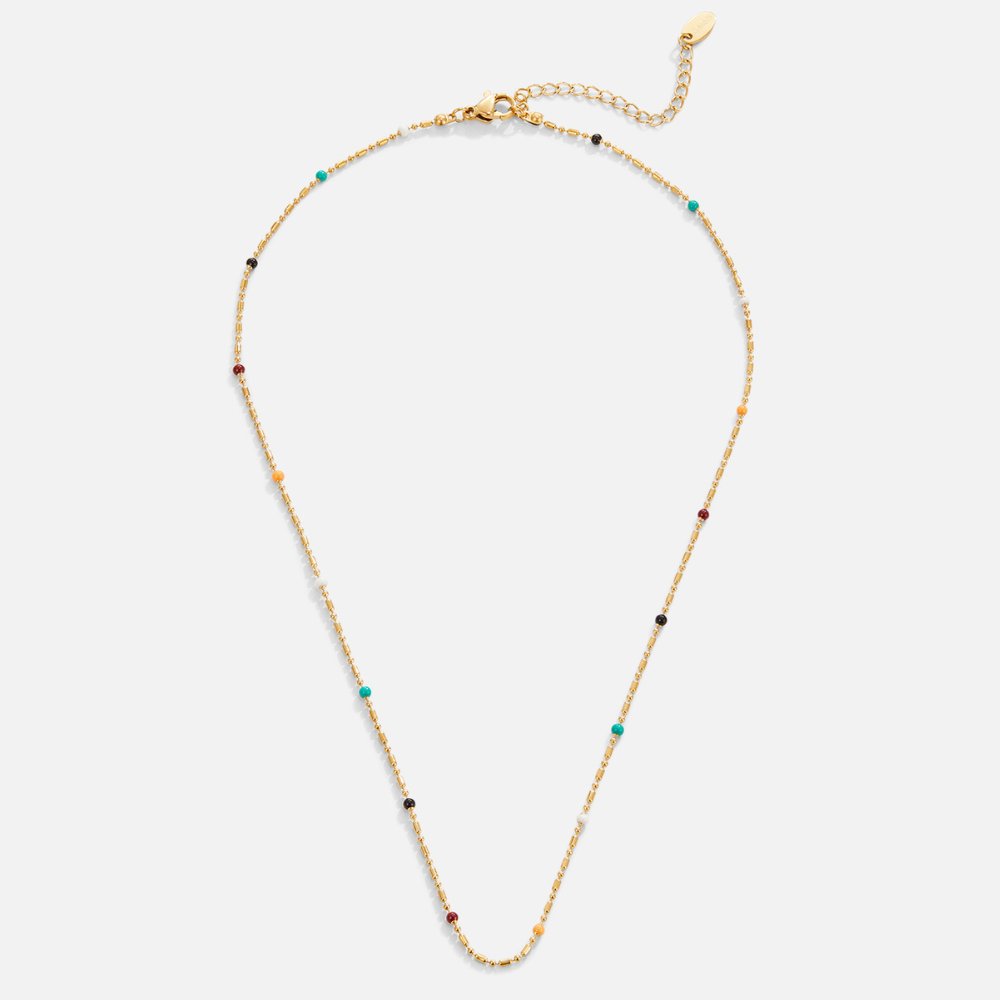 Isotta — Multi-Color Stone Necklace