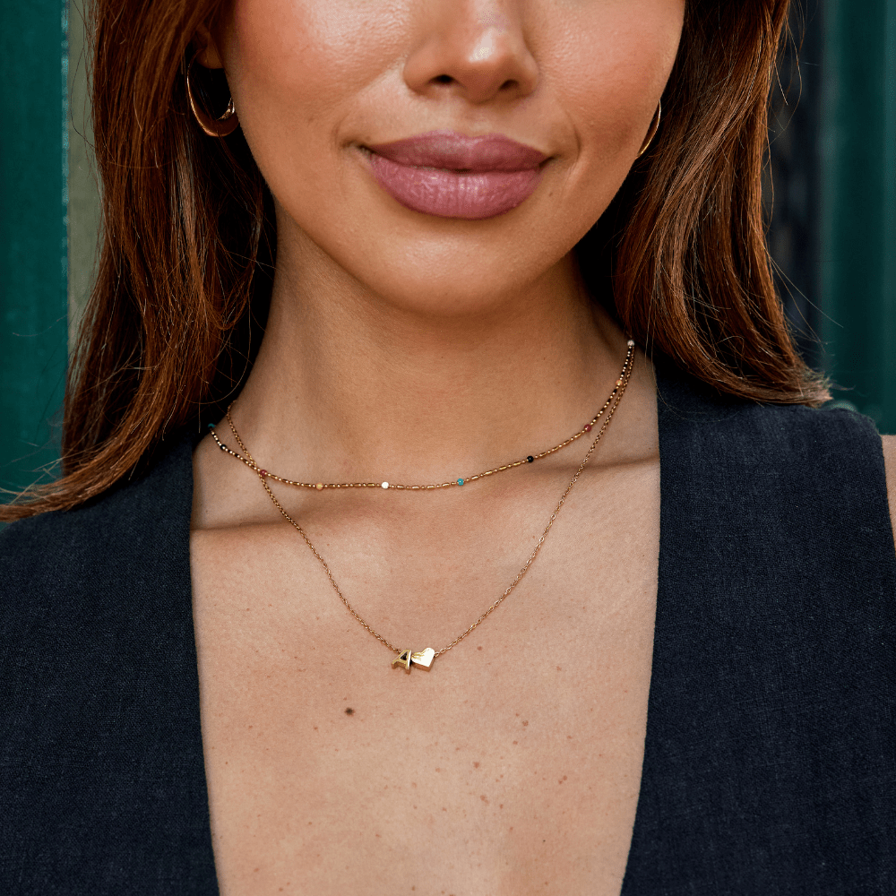Isotta — Multi-Color Stone Necklace