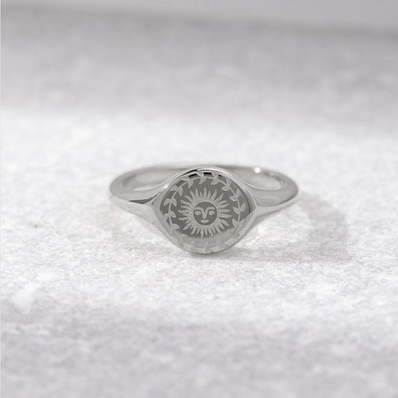 Luana — Summer Solstice Silver Ring