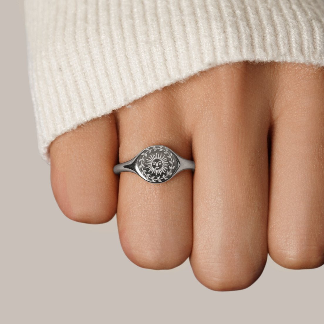 Luana — Summer Solstice Silver Ring