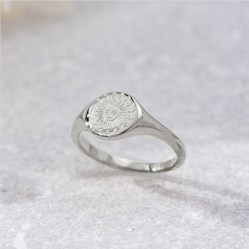 Luana — Summer Solstice Silver Ring