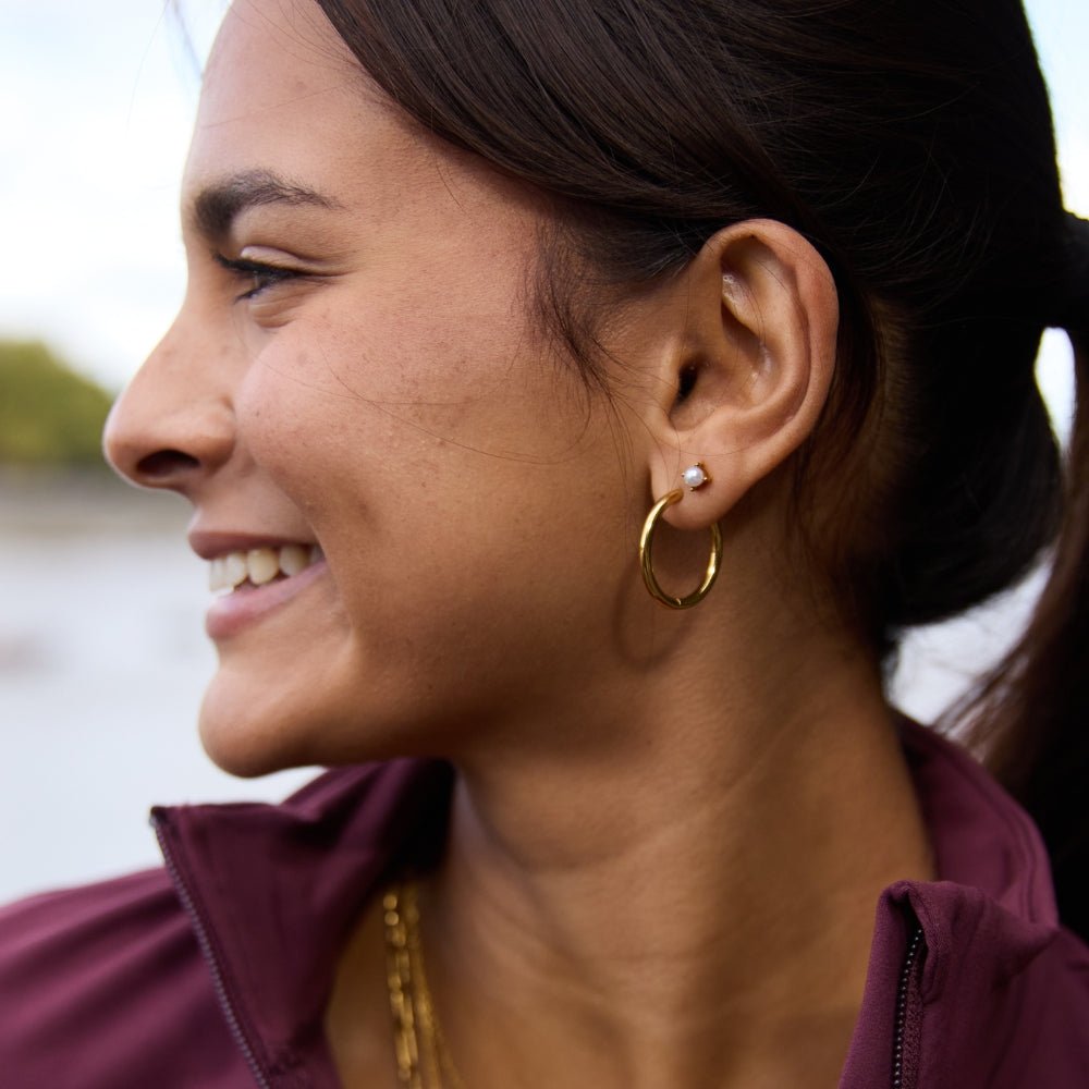Tiziana — Triple Hoop Earring Set